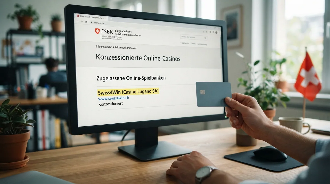 Das offizielle ESBK-Logo oder ein Dokument mit dem Schriftzug «Geldspielgesetz (BGS)»
