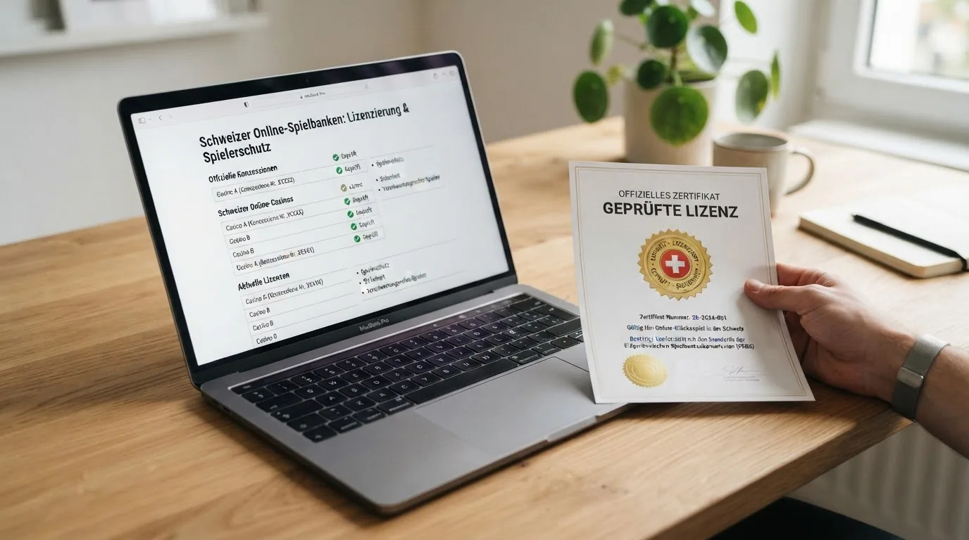 Screenshot der ESBK-Online-Spielbanken-Liste mit den zehn lizenzierten Anbietern